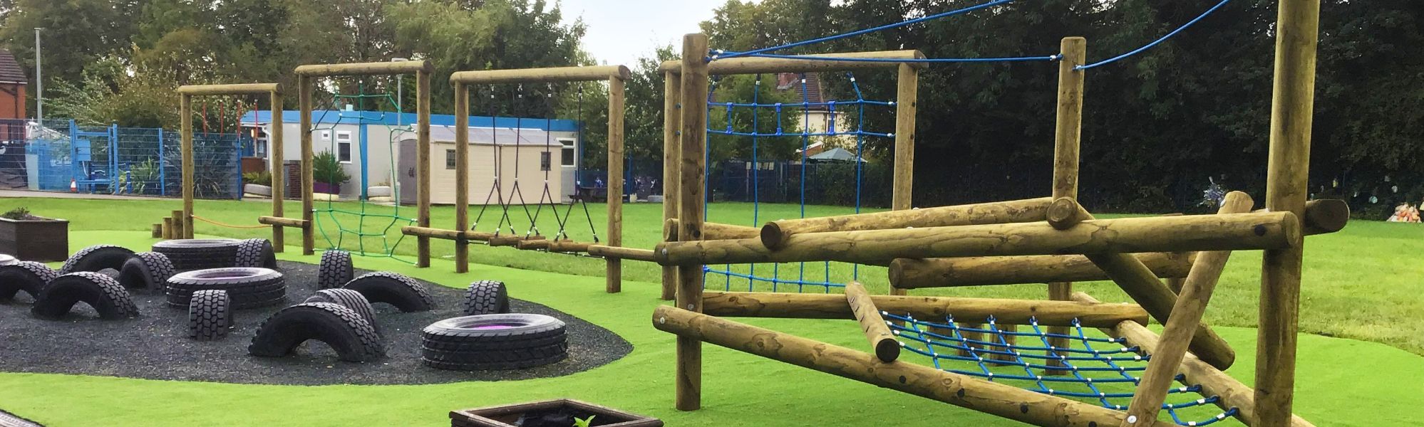 Chantlers Primary School outdoor play area