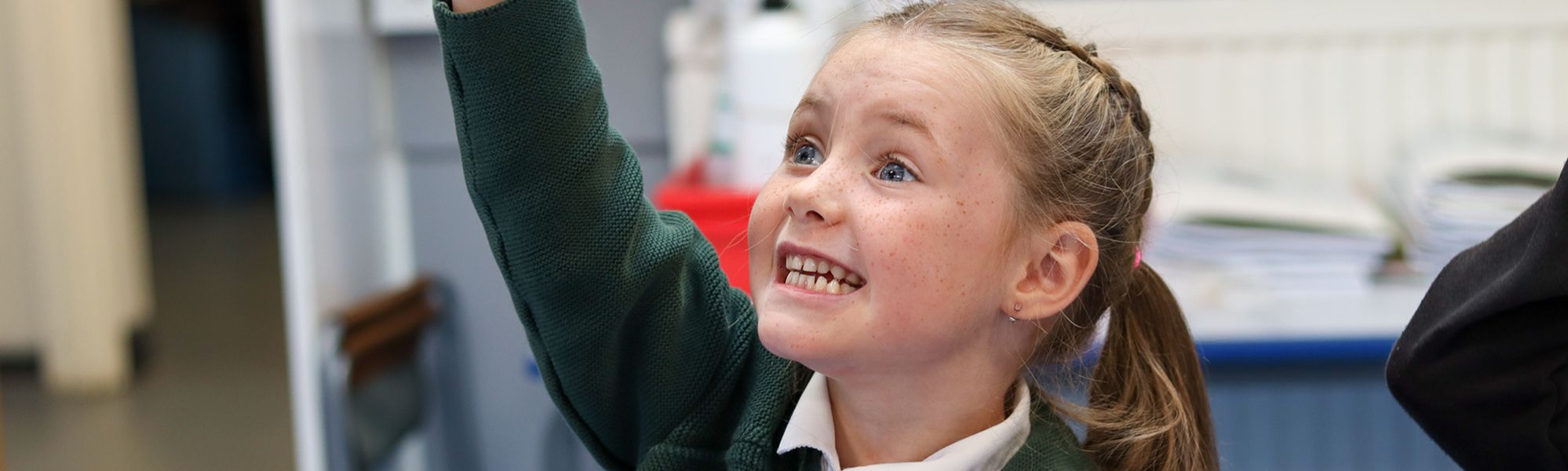 Pupils at Chantlers Primary School