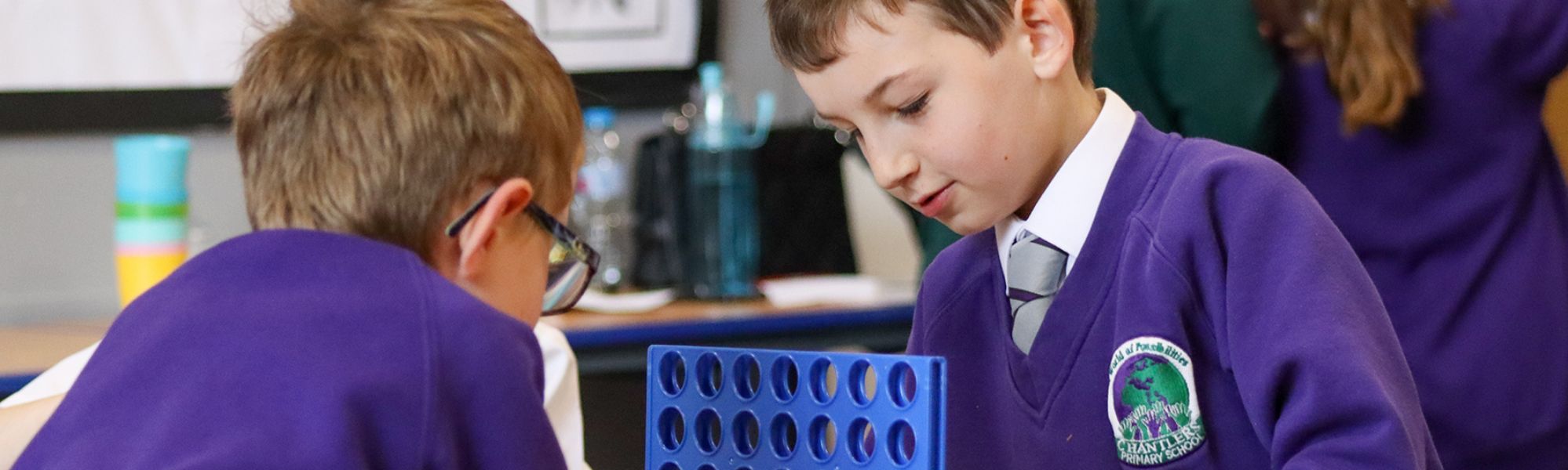 Chantlers Primary School pupuils at Chilling Club